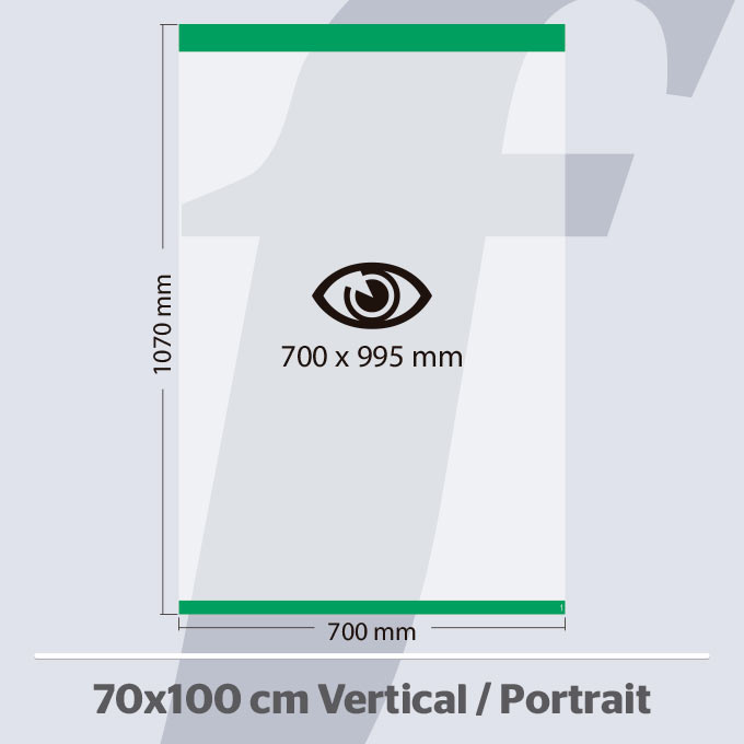 PosterFix® 70x100 cm. Vertical Vert