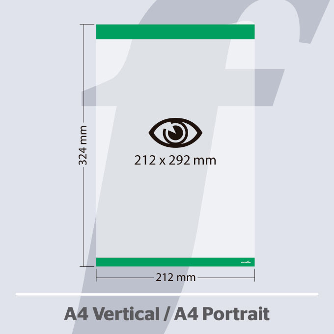 PosterFix® A4 Vertical Vert