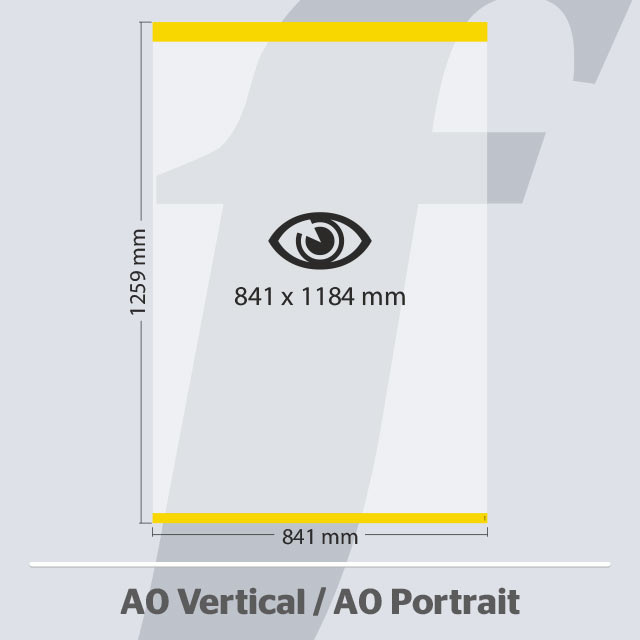PosterFix® A0 Vertical Jaune PosterFix® A0 Vertical Jaune