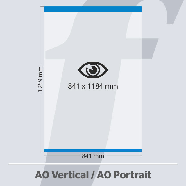 PosterFix® A0 Vertical Bleu PosterFix® A0 Vertical Bleu