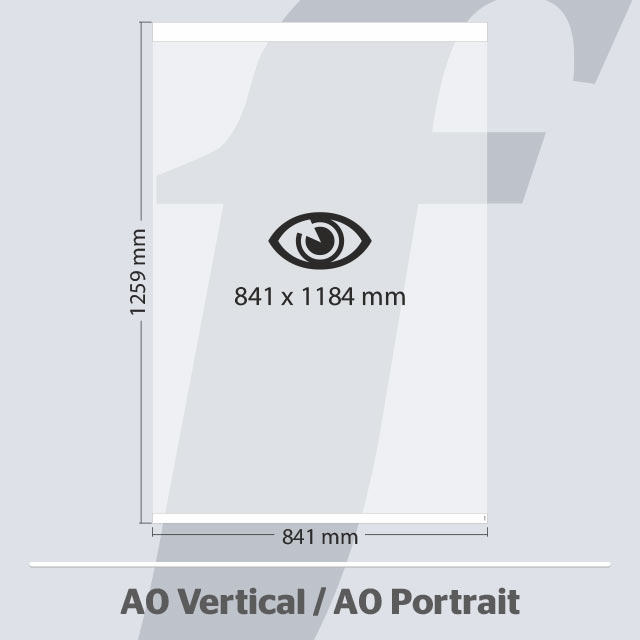 PosterFix® A0 Vertical Blanc PosterFix® A0 Vertical Blanc