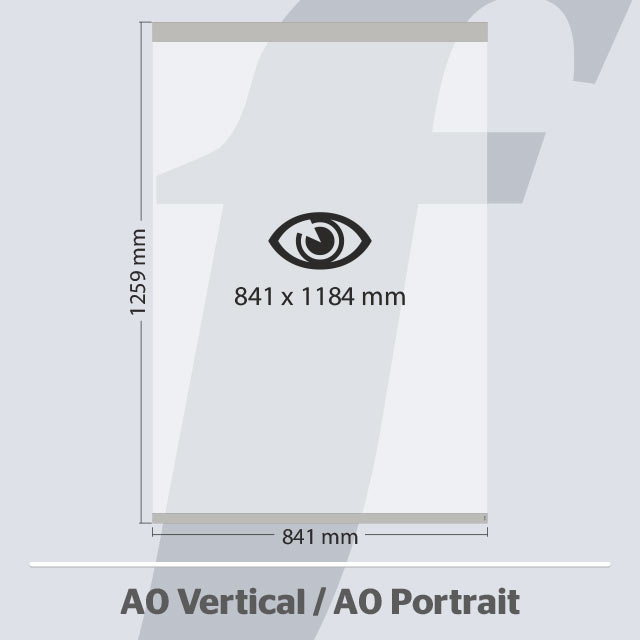 PosterFix® A0 Vertical Gris PosterFix® A0 Vertical Gris